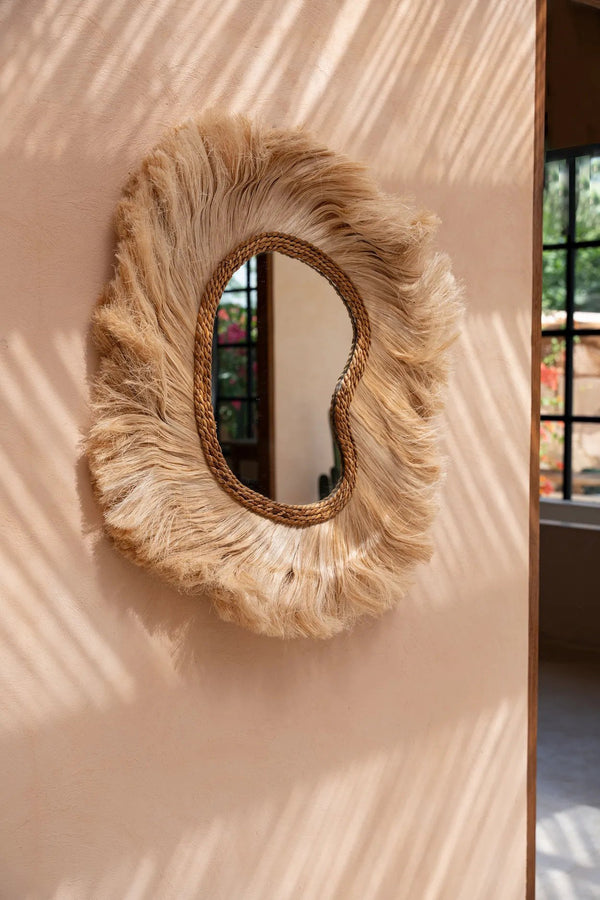 The La Principessa Mirror - Natural - Large H90