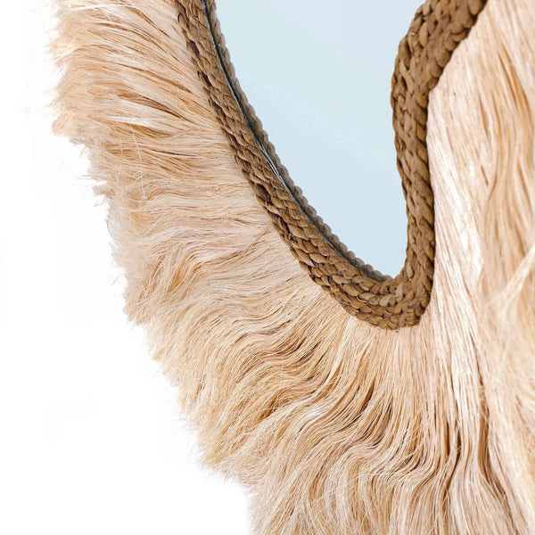 The La Principessa Mirror - Natural - Large H90