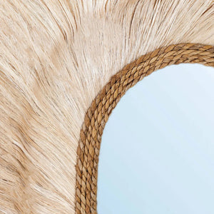 The La Principessa Mirror - Natural - Large H90