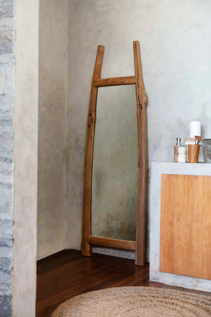 The Fabulook Dressing Room Mirror - Natural H170