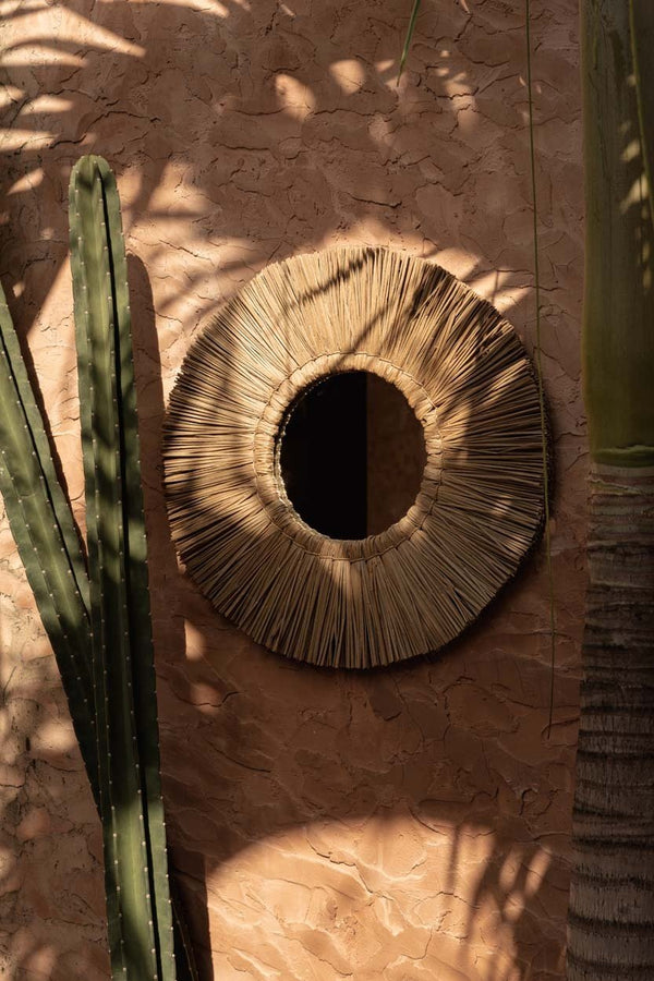 The Alang Alang Mirror - Natural - Large H50