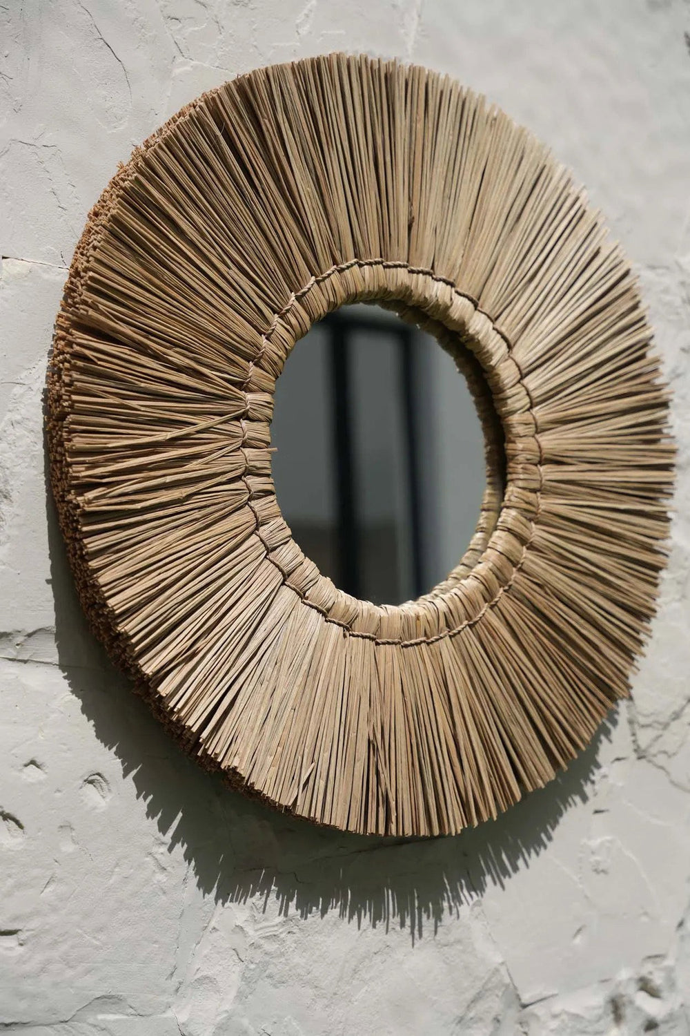 The Alang Alang Mirror - Natural - Medium H35