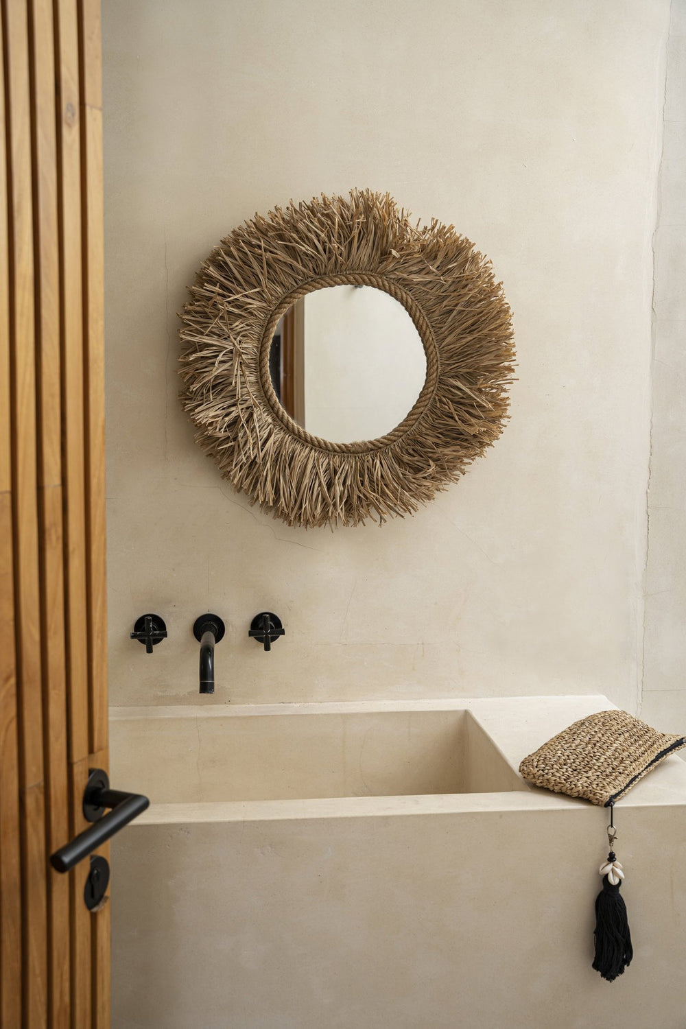 The Haïti Mirror - Natural H60