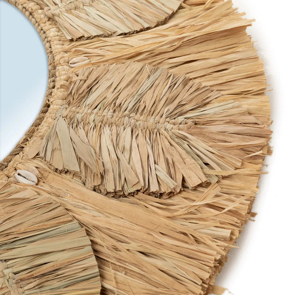 The Palm Tree Mirror - Natural - Medium H60