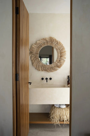 The Pretty Blonde Mirror - Natural - Large H90