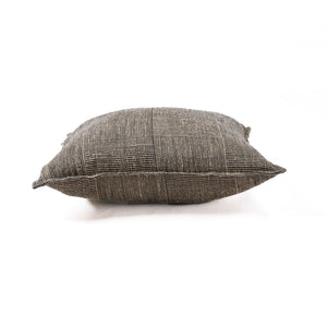 The Bloc Party Cushion Cover - Black Natural
