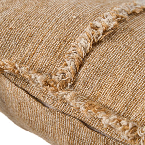 The Sahara Fringe Cushion Cover - Natural Brown W50