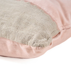 The Velvet Divorce Cushion Cover - Natural Pink - 30x50