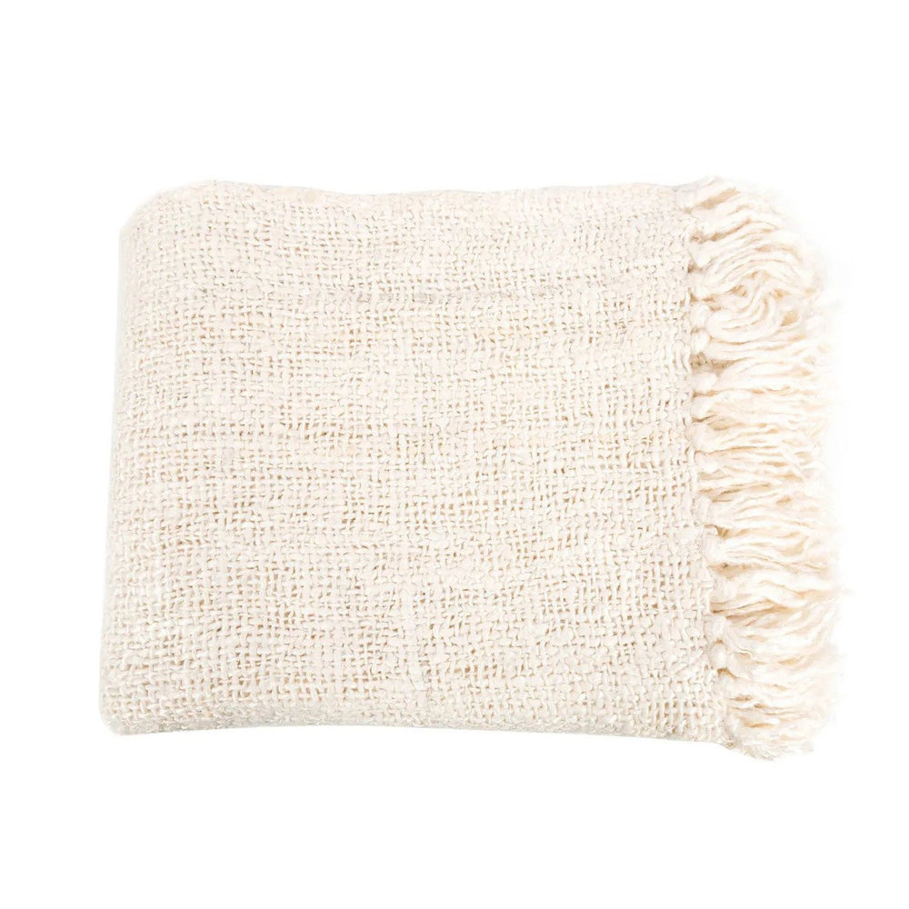 The s’il vous Plaid - Cream