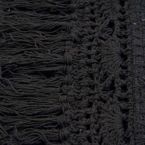 The Gypsy Bed Throw - Black