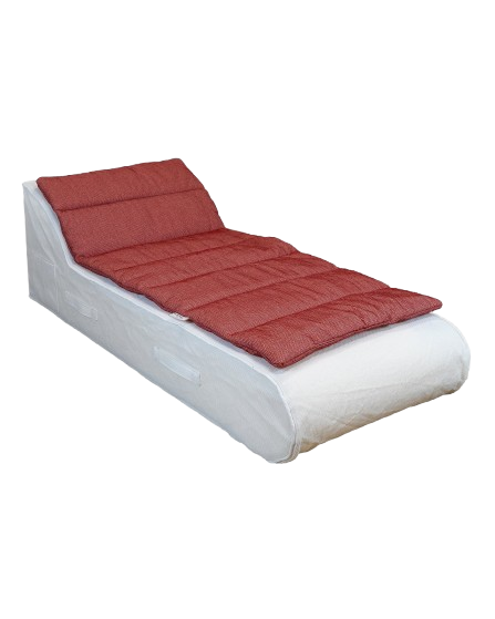 Mattress Topper – Single Sun Lounger – Red