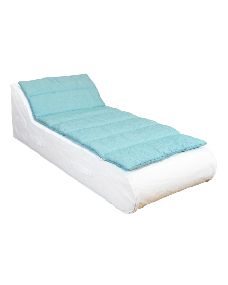 Mattress Topper – Single Sun Lounger – Sky Blue