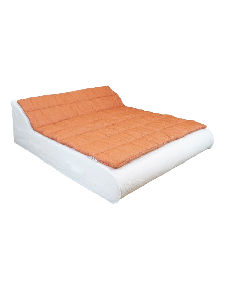 Mattress Topper – 2-Seater Sun Lounger – Orange