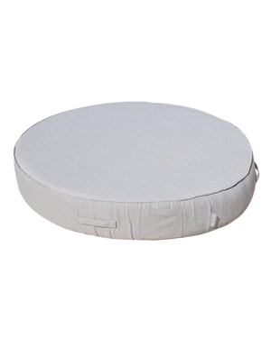 Round Foam Sun Lounger – Grey Linen