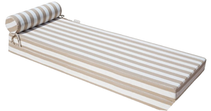 Reversible Mattress – Striped Front & Raffia Back