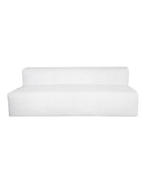 Modular Sofa – 3-Seater White Raffia