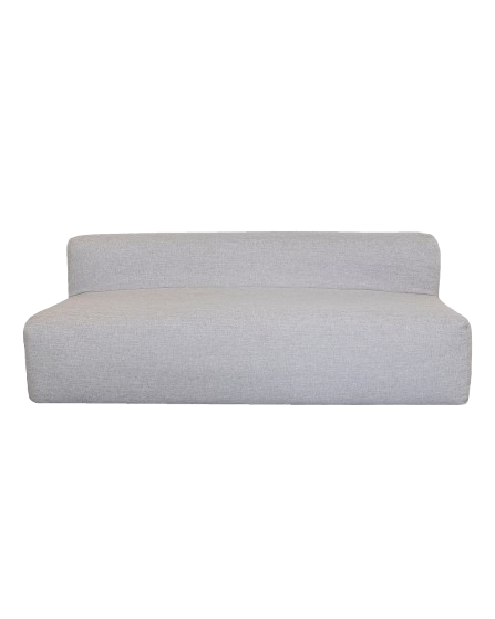 Modular Sofa – 3-Seater Grey Linen