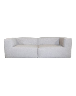 Modular Sofa – 3-Seater, Grey Linen