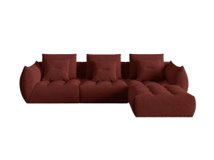 Modular Corner Sofa with Movable Pouf W214