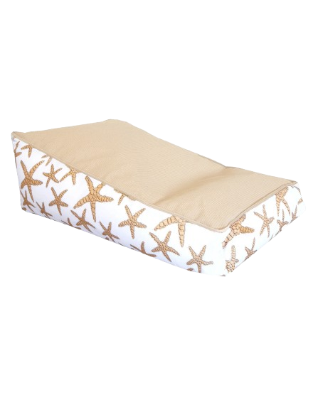 Floating Sun Lounger – Starfish Pattern