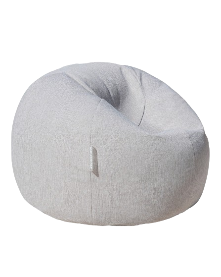 XL Pouf – Grey Linen