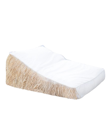 Sun Lounger with Fringes