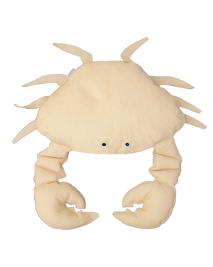 XL Floating Crab Pouf – Beige Raffia or Red