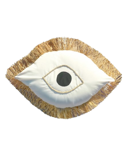 XL Pouf – Greek Eye