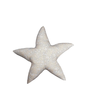 Starfish Cushion – Lace-Effect Motifs