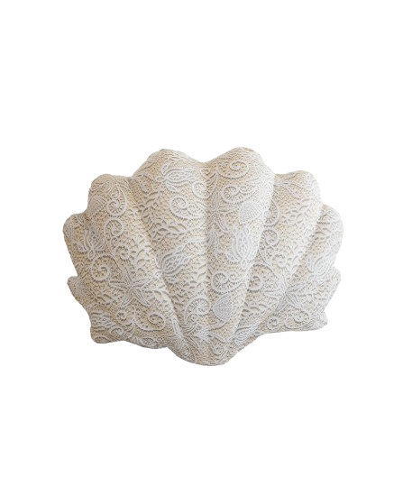 Shell Cushion – Lace Motifs