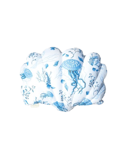 Shell Cushion – Jellyfish Patterns