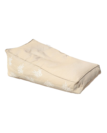 Floating Sun Lounger – White Embroidery