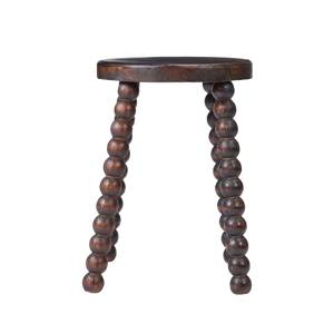 The Dango Stool - Dark Walnut D35