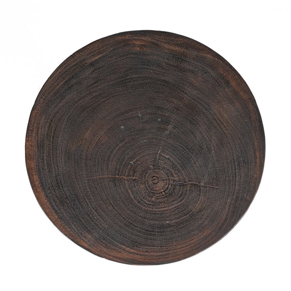 Cone Alone Side Table – Dark Walnut D50