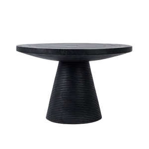 Solid Suar Wood Coffee Table – Black Finish D70