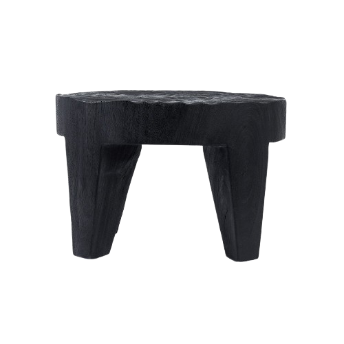 Solid Suar Wood Coffee Table – Black Finish D61
