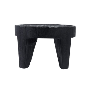 Solid Suar Wood Coffee Table – Black Finish D61