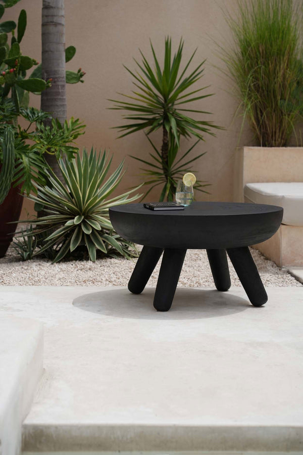 Modern Coffee Table – Black Finish D78.5