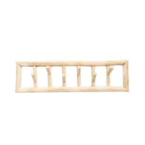 Teak Branch Clothes Hanger – Natural Finish