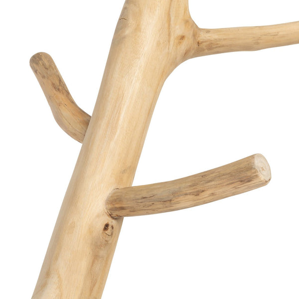 Concrete & Teak Wood Coat Hanger – Natural Finish