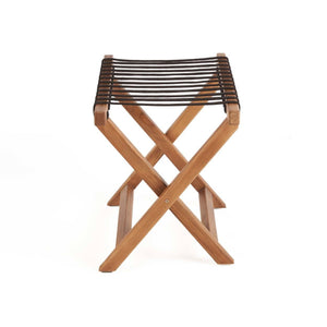 Foldable Solid Wood Luggage Rack – Natural – Size M