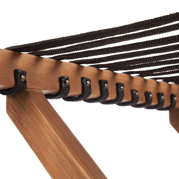 Foldable Solid Wood Luggage Rack – Natural – Size M