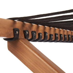 Foldable Solid Wood Luggage Rack – Natural – Size L