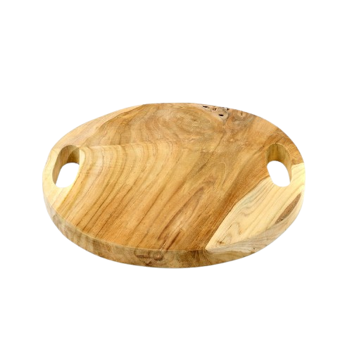 Teak Root Tray Natural M