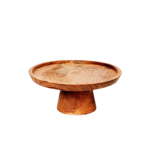 Teak Root Cake Dish S