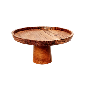 Teak Root Cake Dish M