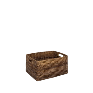 Colonial Magazine Basket Natural Brown S