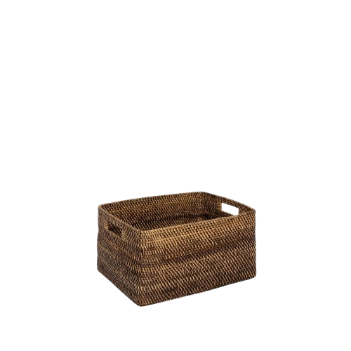 Colonial Magazine Basket Natural Brown S