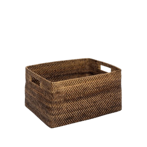 Colonial Magazine Basket Natural Brown L