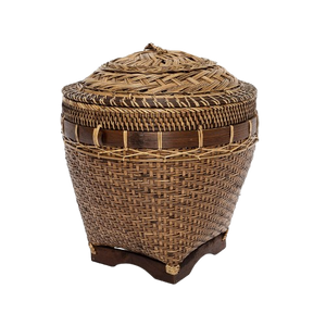 Colonial Storage Basket Natural Brown L
